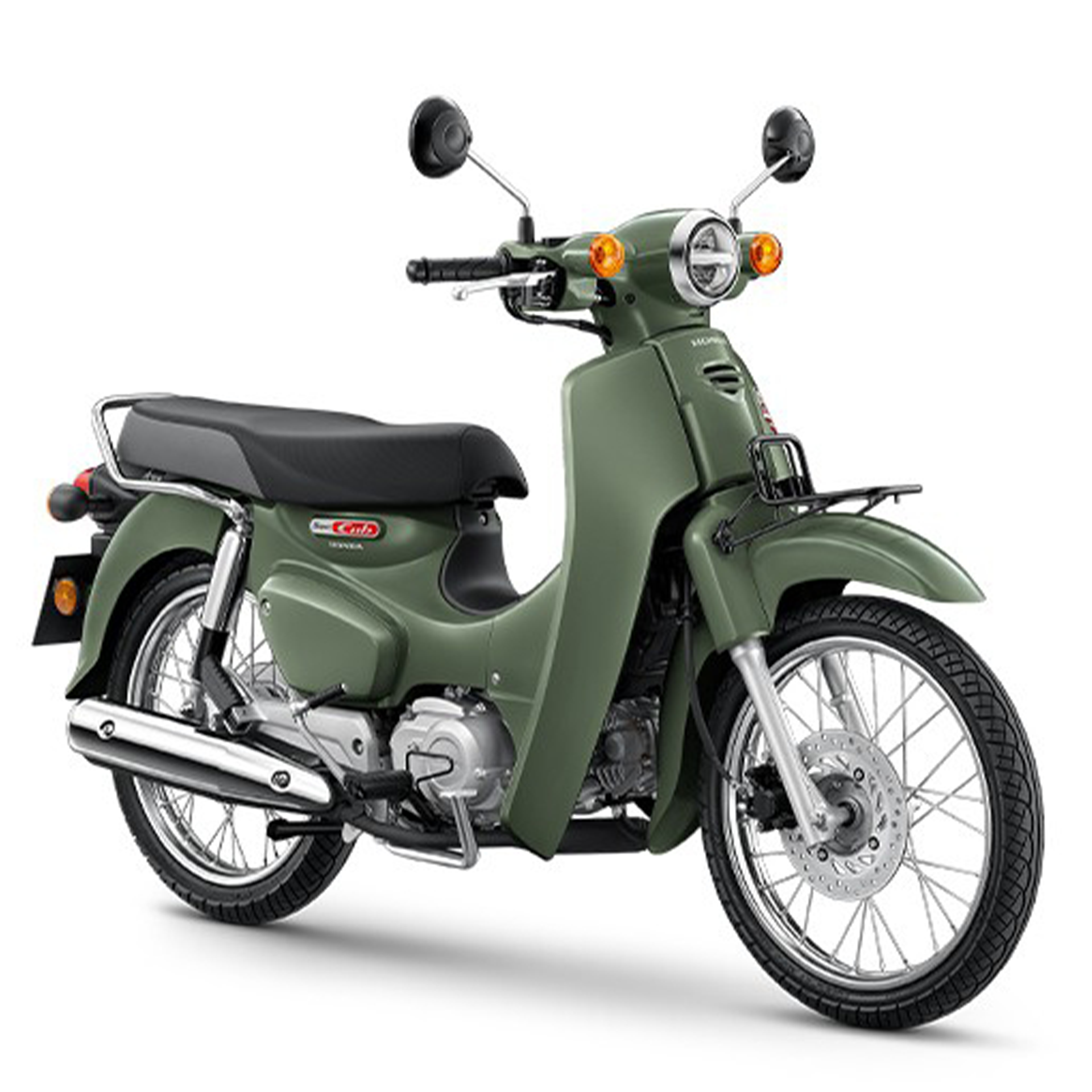 Скутеретта Honda Super Cub 110 зеленый