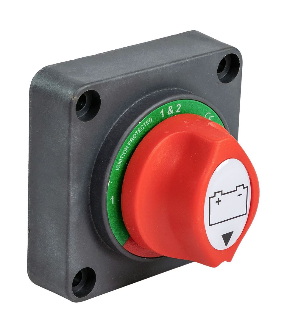Выключатель массы 1-2-BOTH-OFF (2 АКБ), Marine Rocket