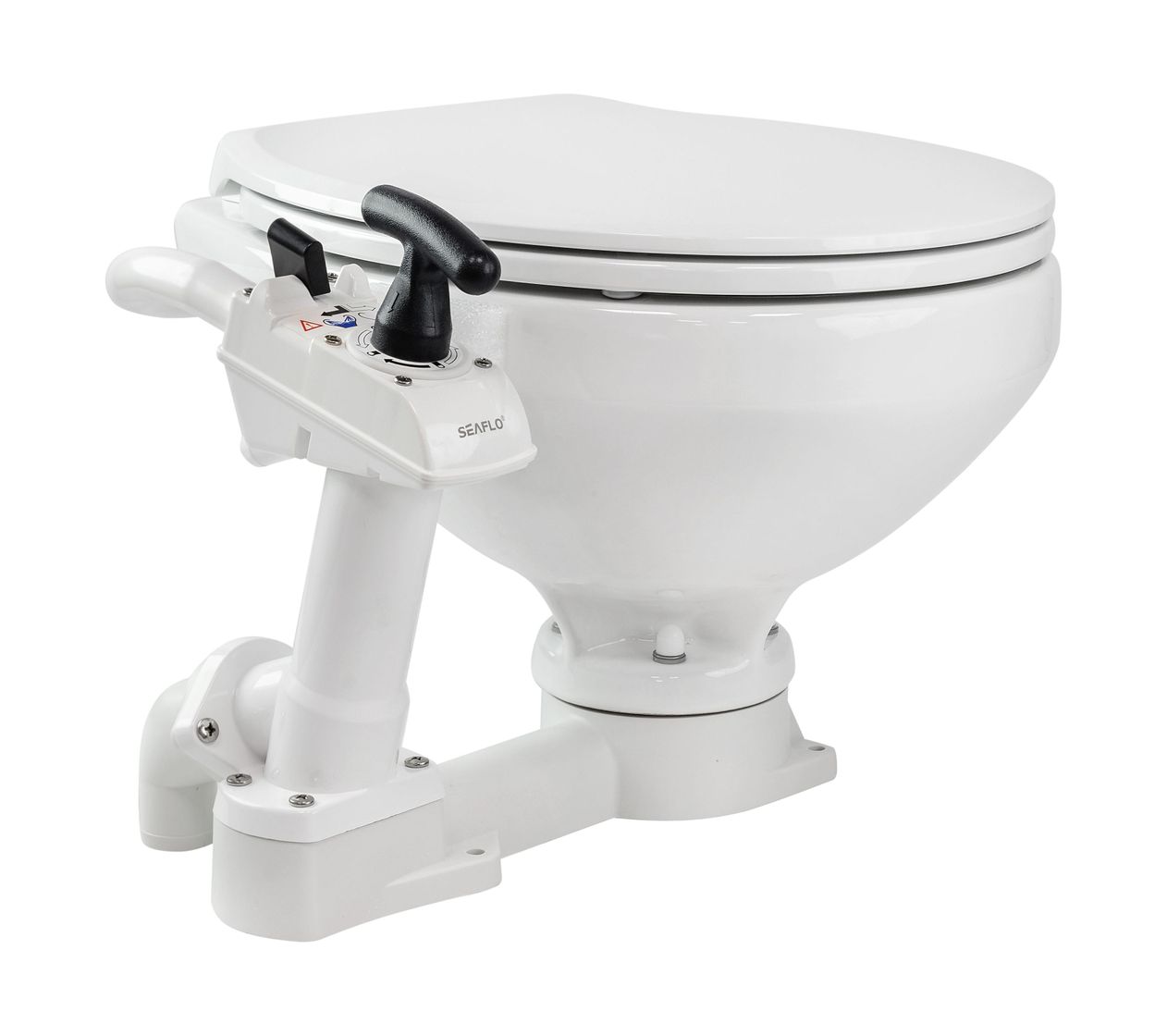 Унитаз с ручной помпой, SeaFlo