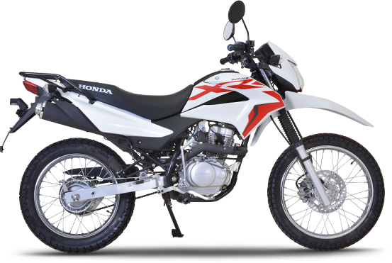 Мотоцикл Honda XR125 L белый