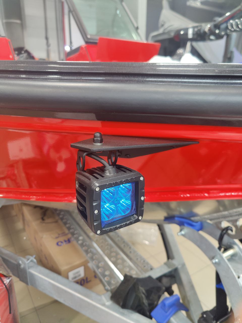 Крепеж носовых фар (к-кт 2шт) лодка NorthSilver 545 Fish алюминий, Прокатись.ру