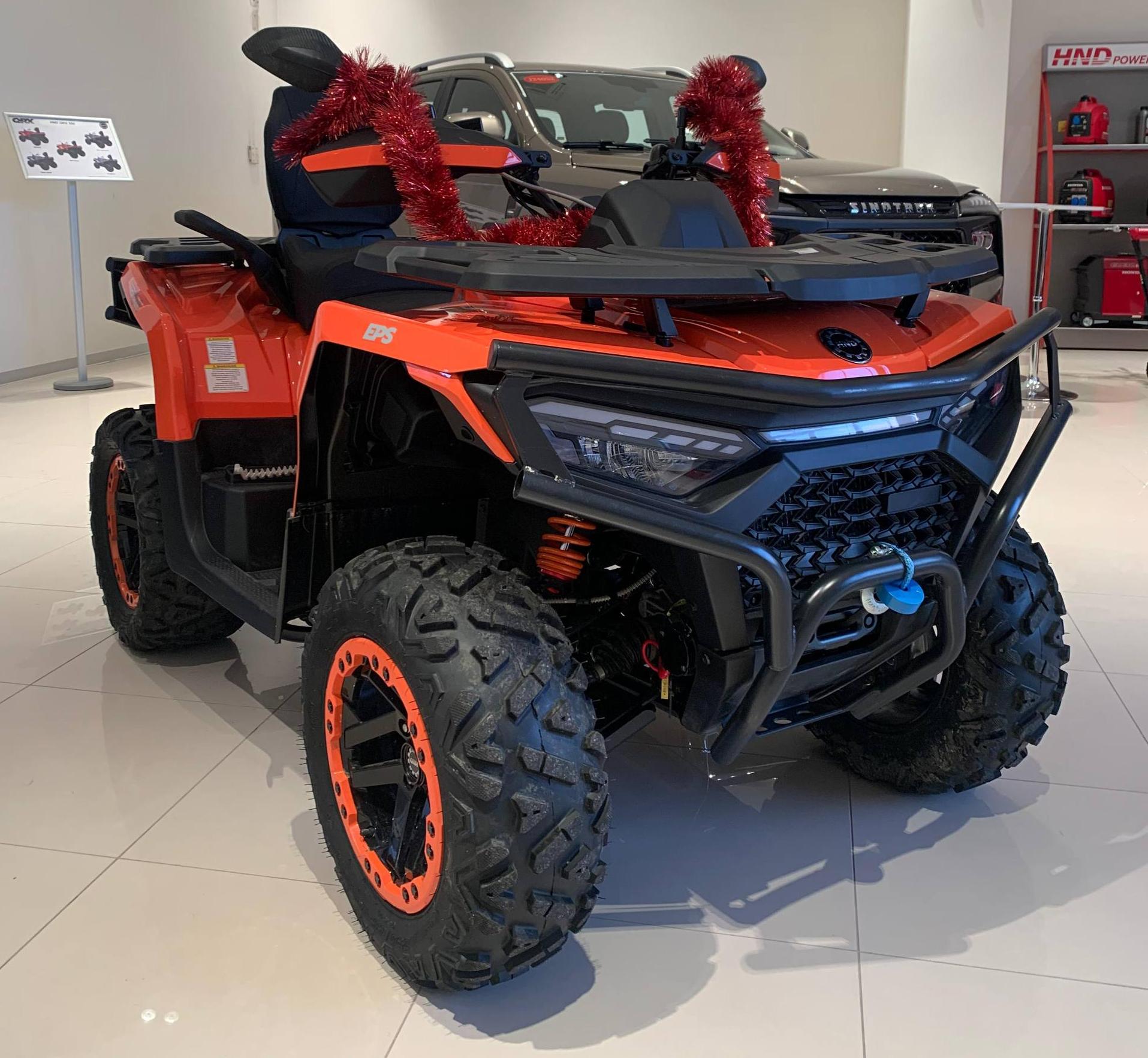 Квадроцикл HND QRX 650 PRO С ПРОБЕГОМ оранжевый