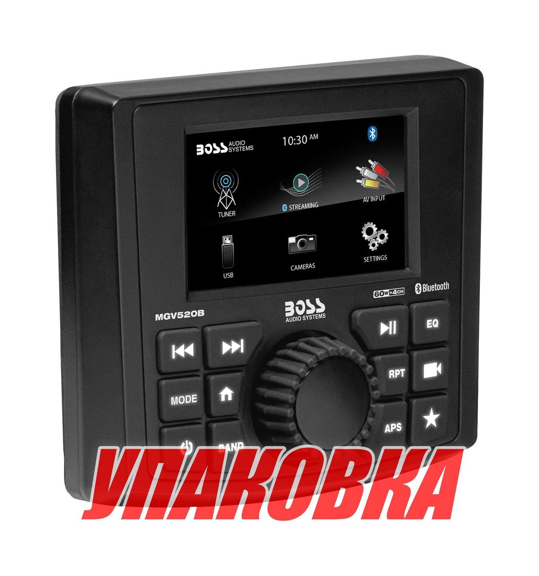 Морская магнитола BOSS MGV520B (упаковка из 9 шт.) Морская магнитола BOSS MGV520B (упаковка из 9 шт.)