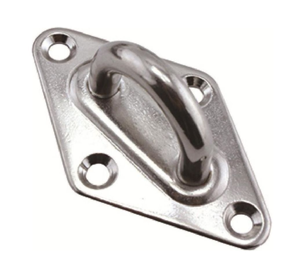 Серьга с ромбовидным основанием 80х50мм, Marine Rocket