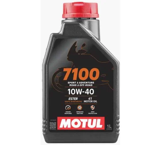 Масло моторное 4-х тактное для мотоциклов Motul 7100 4T SAE 10W40 1л Масло моторное 4-х тактное для мотоциклов Motul 7100 4T SAE 10W40 1л