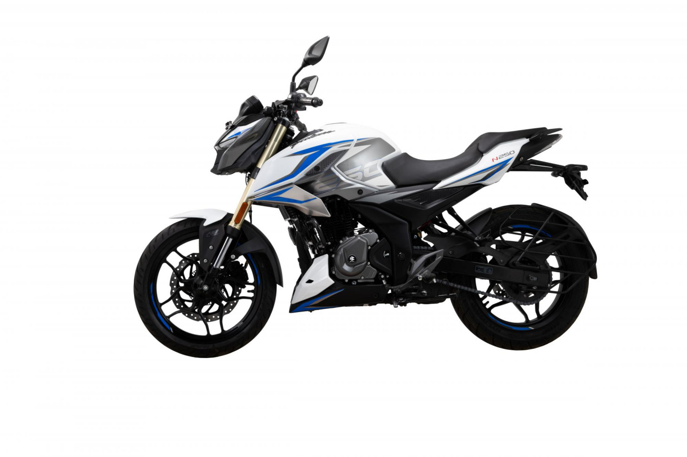Мотоцикл Bajaj Pulsar N250 белый