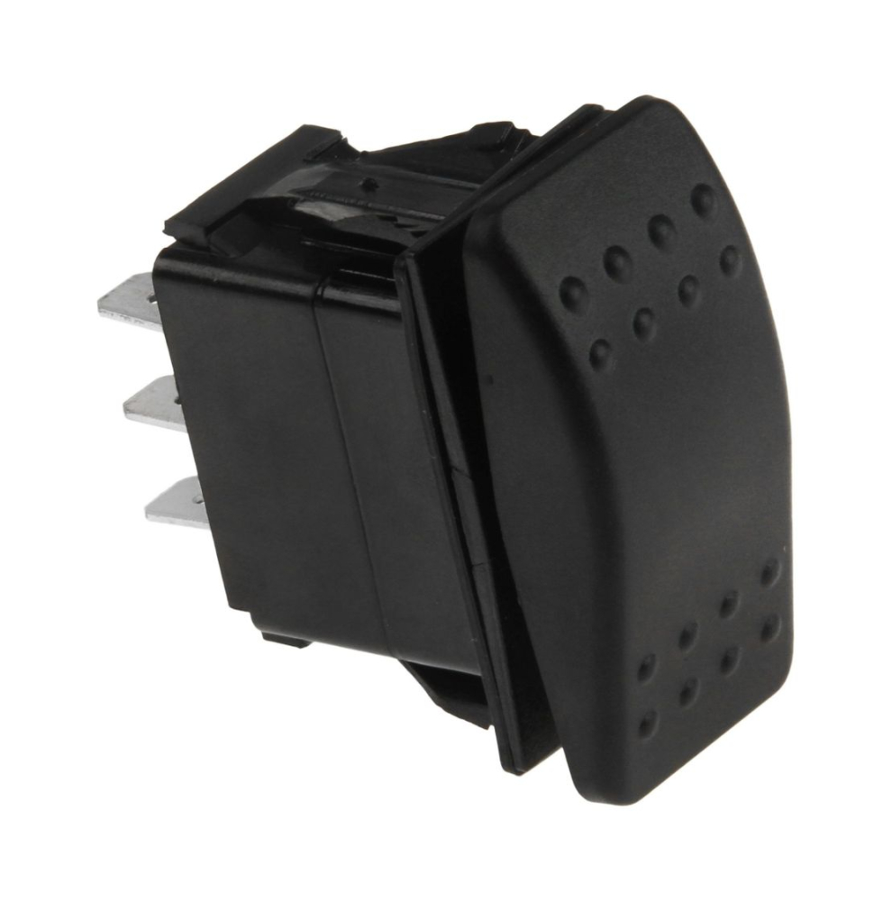 Переключатель трехпозиционный (ON)-OFF-ON 12 В/20А 6Р (упаковка из 4 шт.)