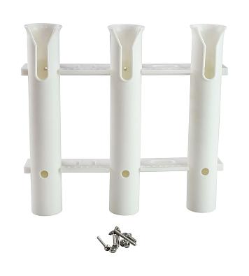 Подставка под удочку 3 стакана, белая