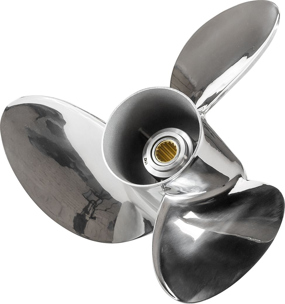 Винт гребной Suzuki DF150-300;3x16x21.5L Watergrip, левый, стальной