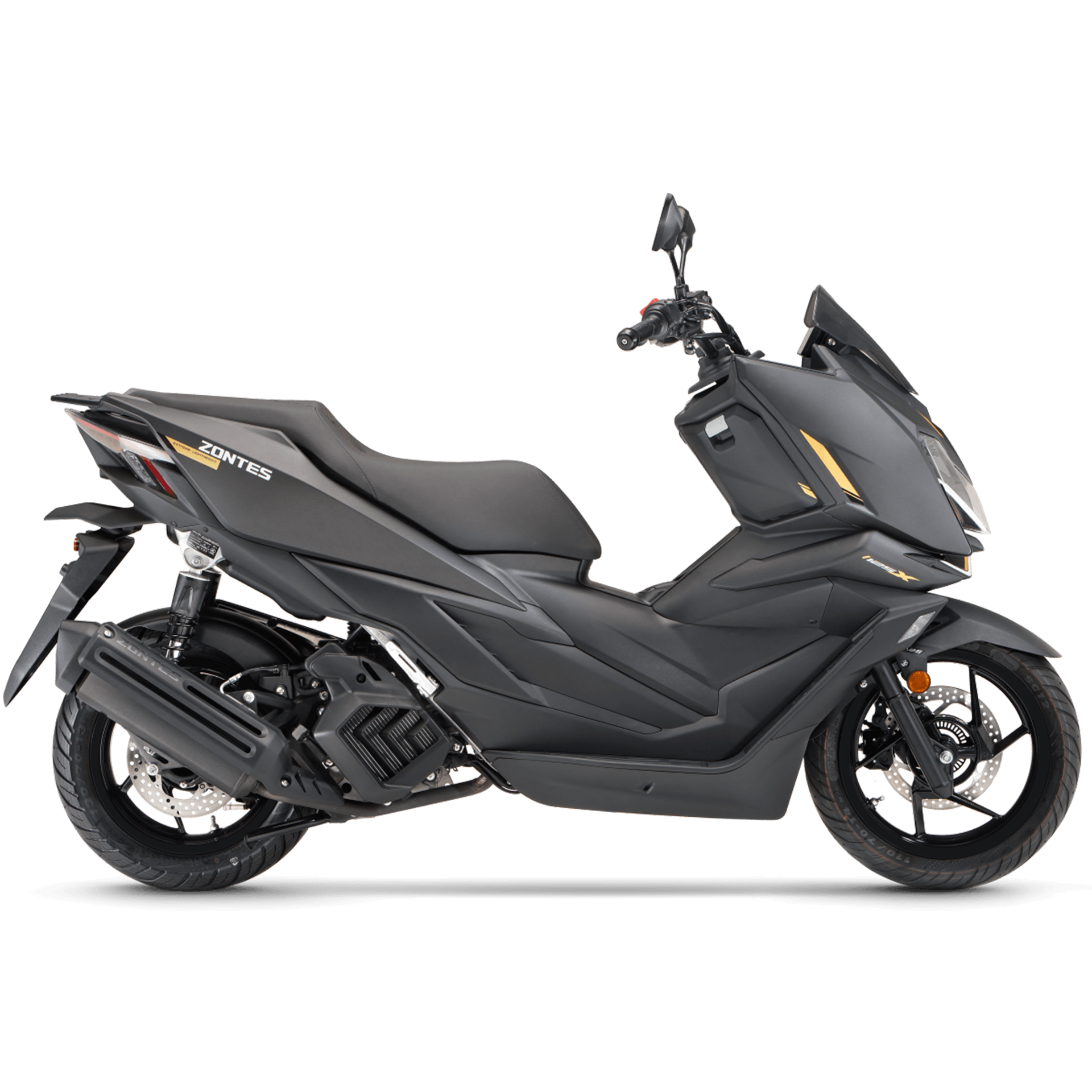 Максискутер Zontes ZT125-X черный