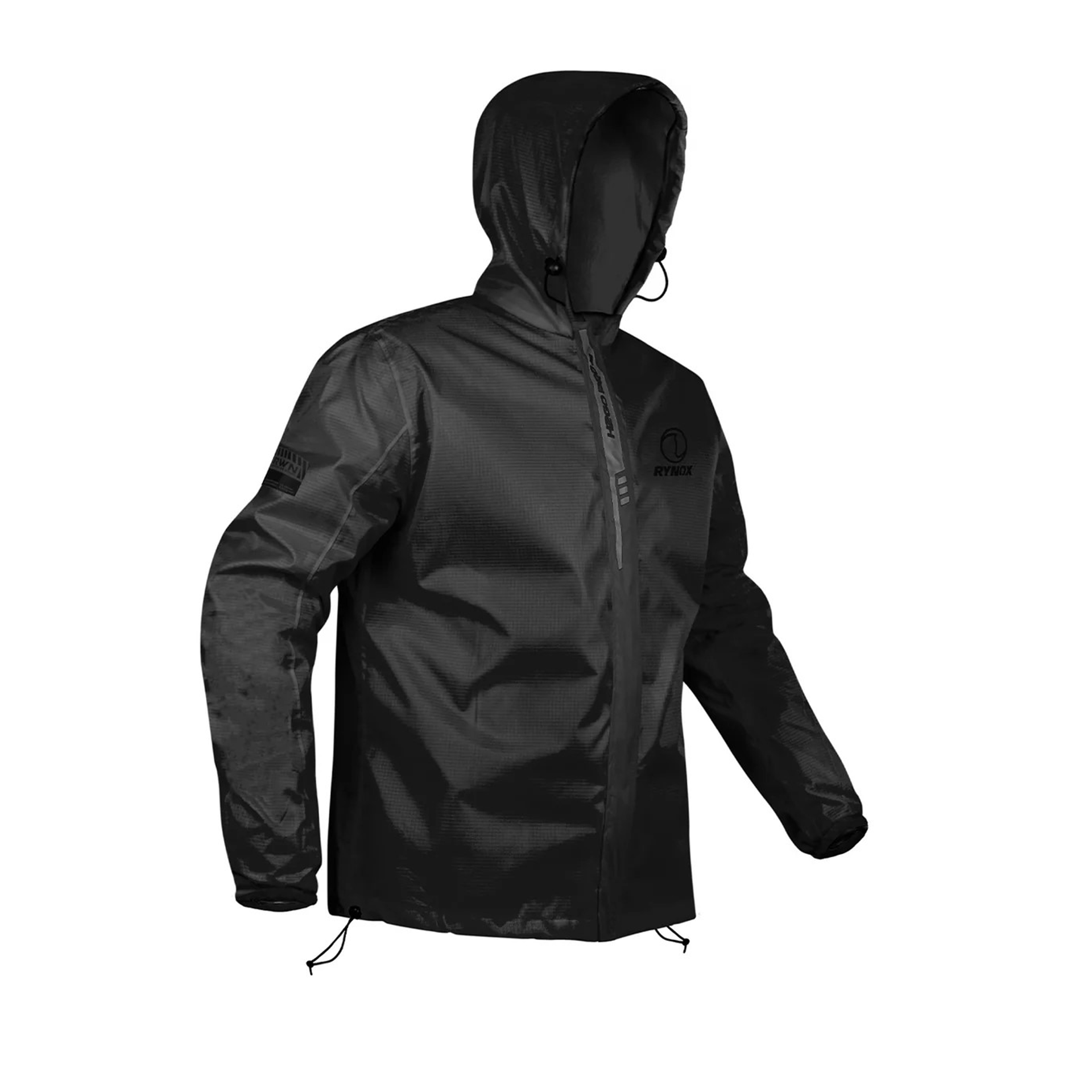 Мотокуртка-дождевик Rynox H2GO PRO 3 RAIN JACKET черный (S)