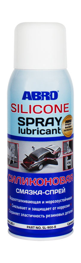 Смазка-спрей силиконовая (283 г), ABRO