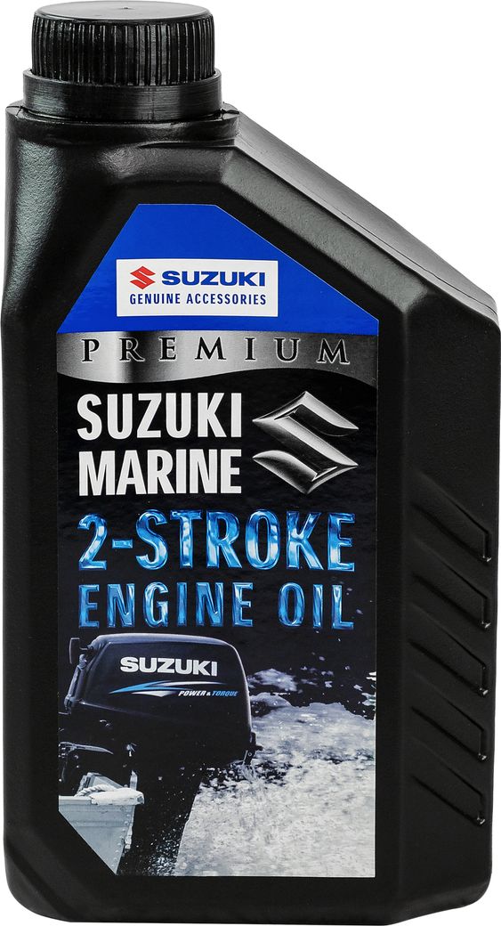 Масло Suzuki Marine Premium 2-х тактное, 1л. Минеральное(упаковка 48 шт.)