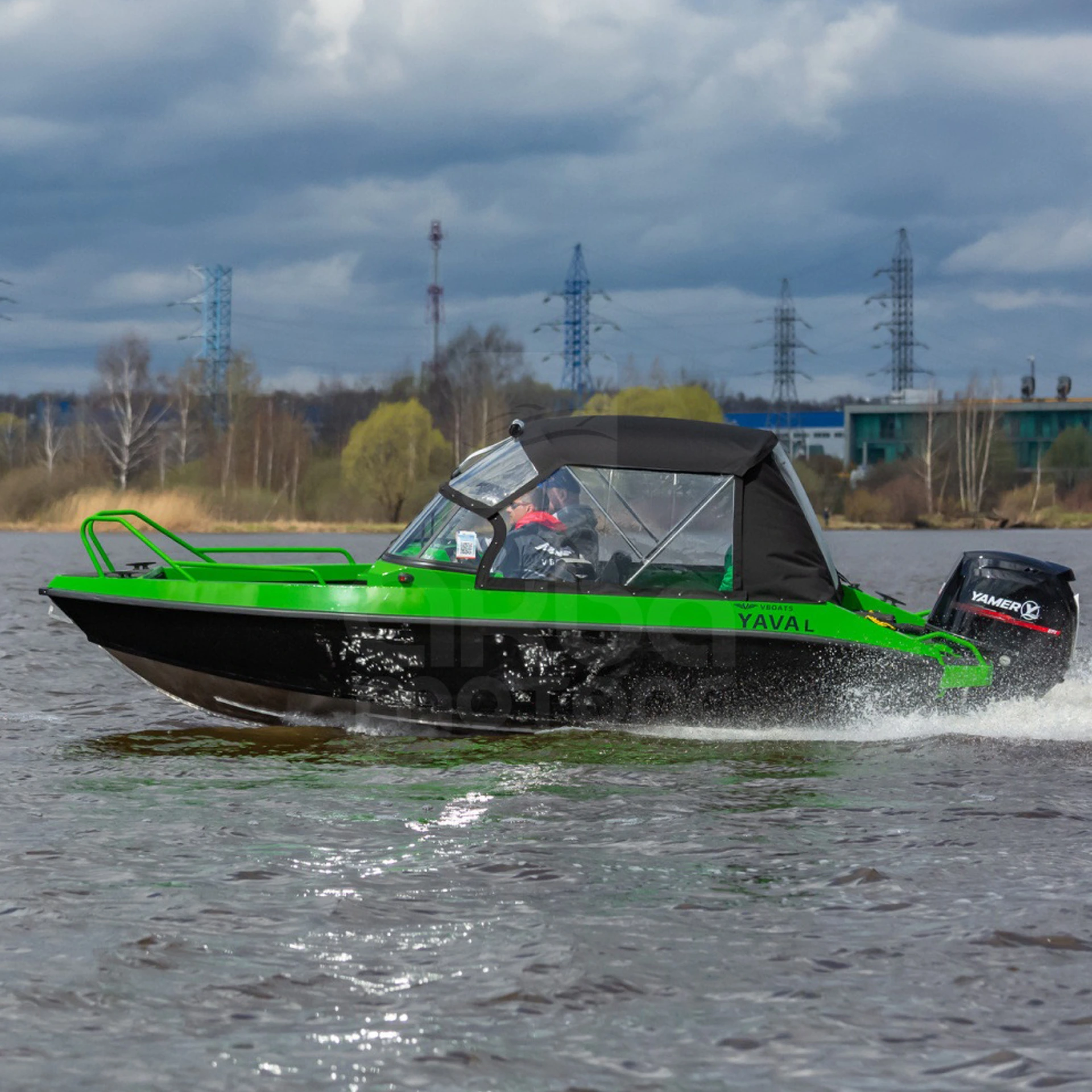 Катер Volzhanka YAVA L FISH  c YAMER EF100