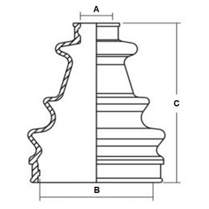 Пыльник шрус AT-03088
