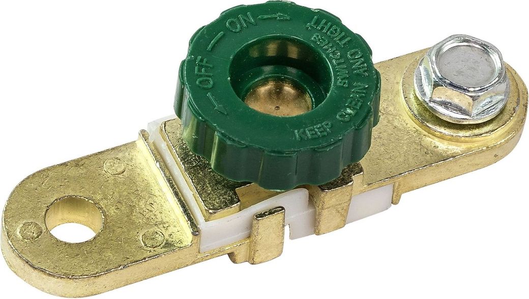 Клемма аккумуляторная с зажимом "-" (с выключателем массы), 17 мм (упаковка из 10 шт.)