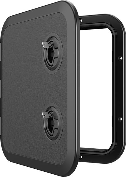 Люк смотровой черный, SeaFlo, 370 х 375 мм Люк смотровой черный, SeaFlo, 370 х 375 мм