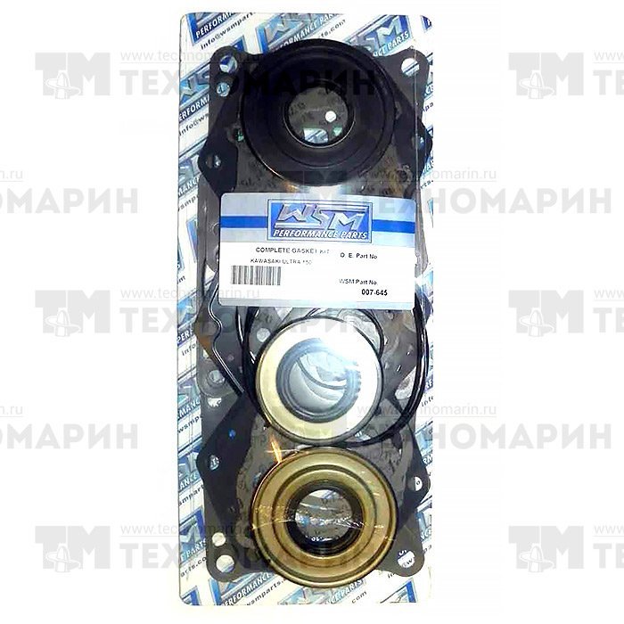 Полный комплект прокладок Kawasaki 1200 007-645 Полный комплект прокладок Kawasaki 1200 007-645