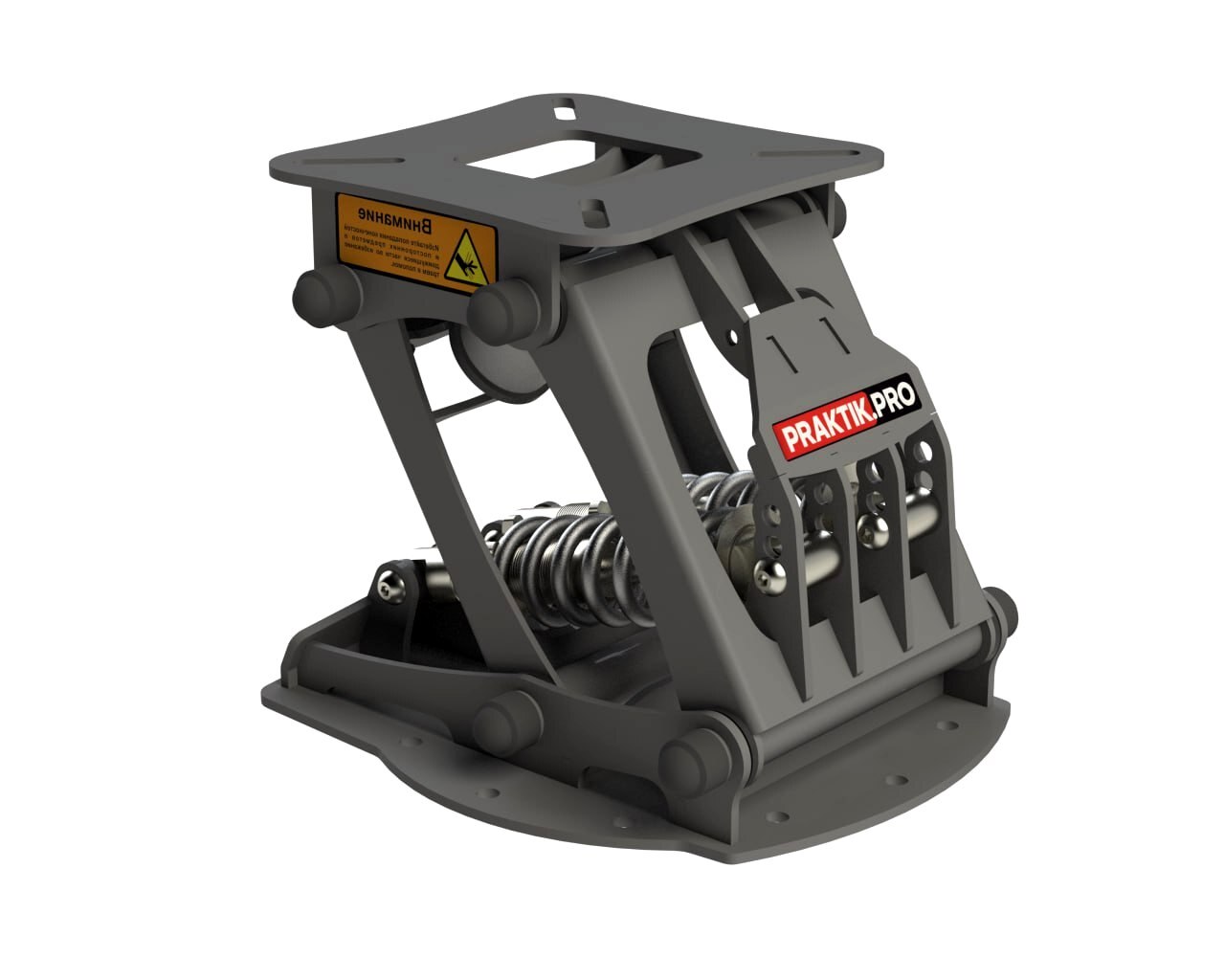 Стойка амортизационная Практик 200х2 с двумя амортизаторами (Цинк, саморезы из нержавейки) Стойка амортизационная Практик 200х2 с двумя амортизаторами (Цинк, саморезы из нержавейки)