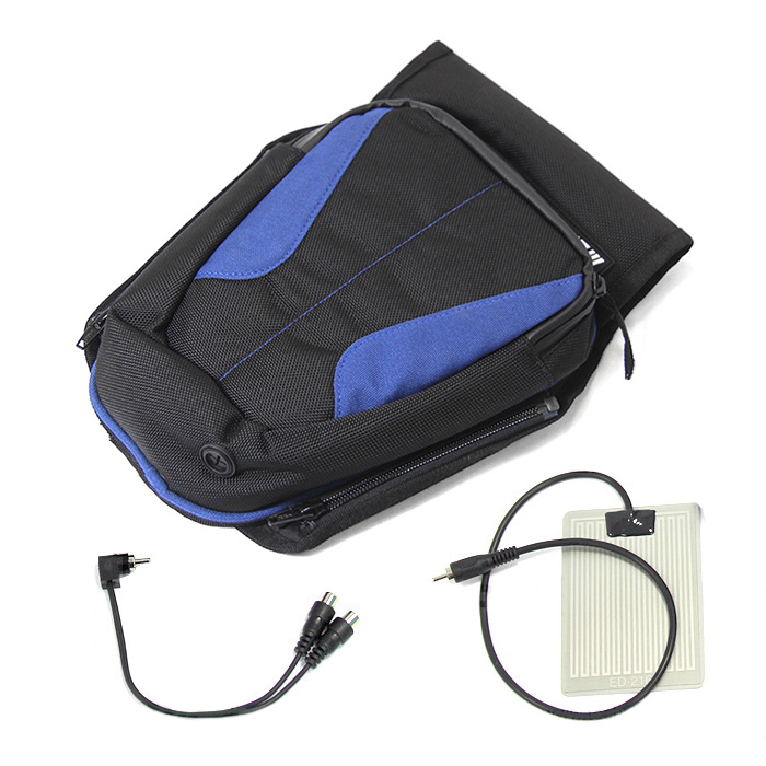 Сумка с подогревом на руль чёрная SM-12690