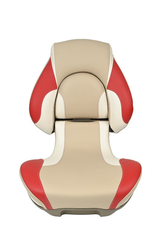 Кресло мягкое складное Sea-Pro Centric X Tour красно-белое