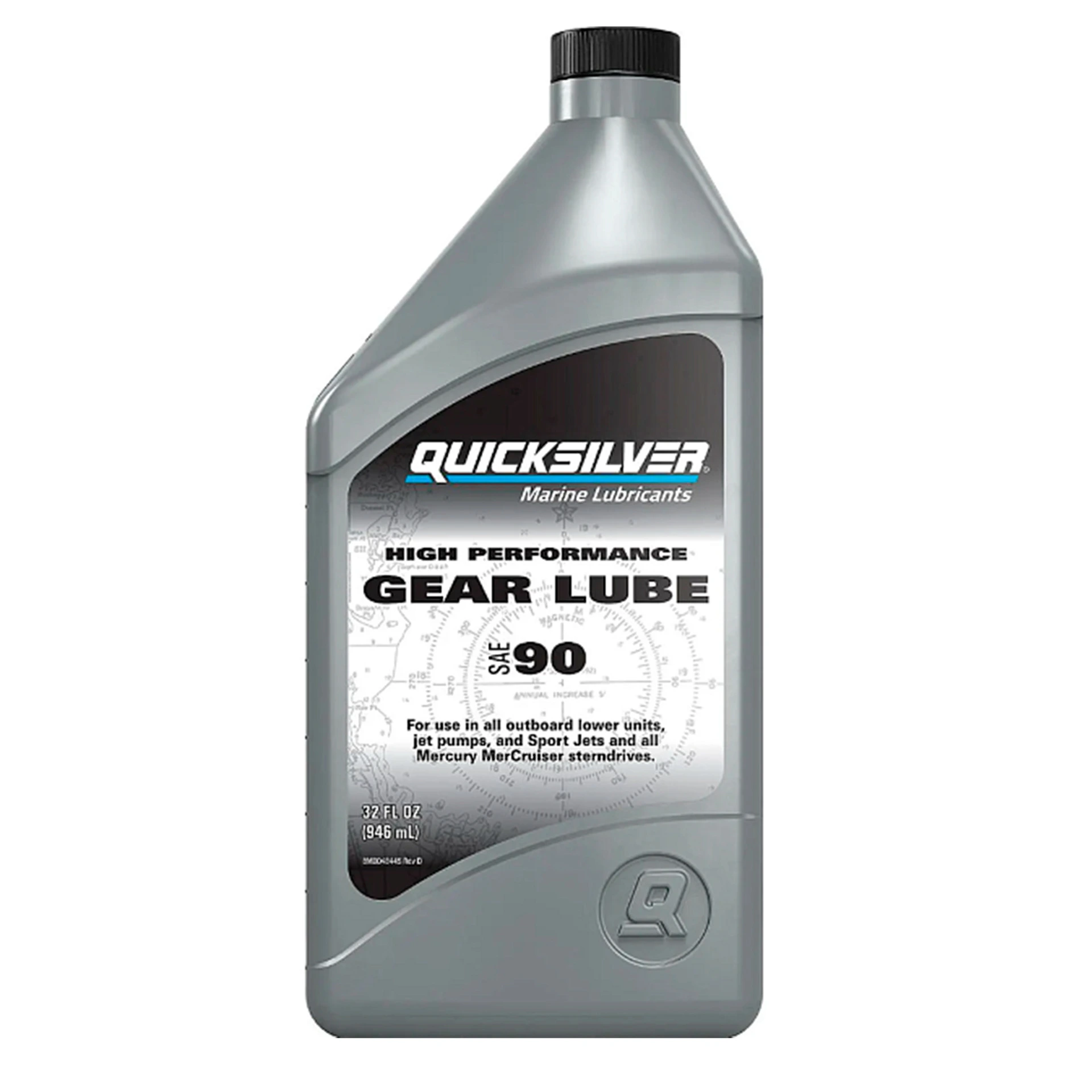 Масло трансмиссионное Quicksilver High Perfomanсe Gear Lube (1 л)