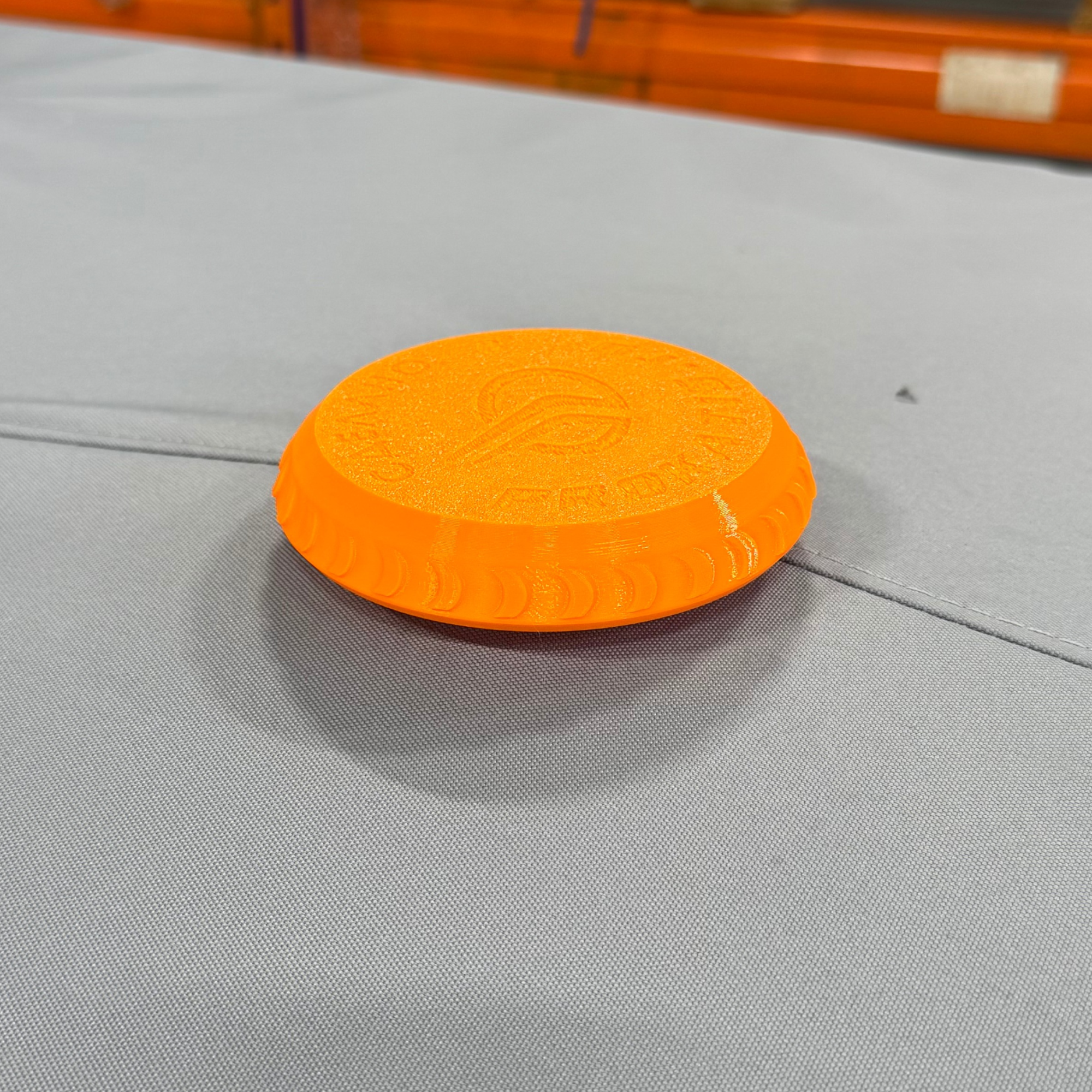 Вентиляционный клапан для стояночного тента (труба 22 мм), оранжевый, Прокатись.ру