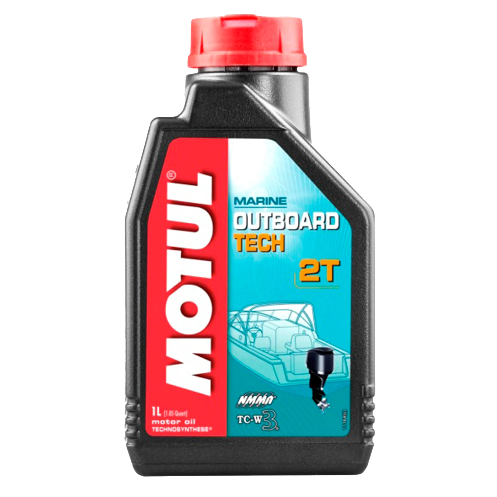 Масло моторное 2-х тактное для лодочных моторов полусинтетическое Motul Outboard TECH 2T 1л
