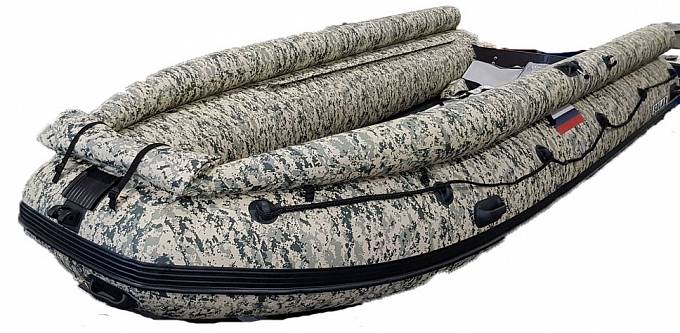 Лодка ПВХ Solar-470 Super Jet Tunnel (Expedition) пиксель