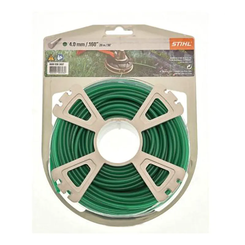 Леска для триммера Stihl круглого сечения 4.0 мм x 27 м для DuroCut 40-4