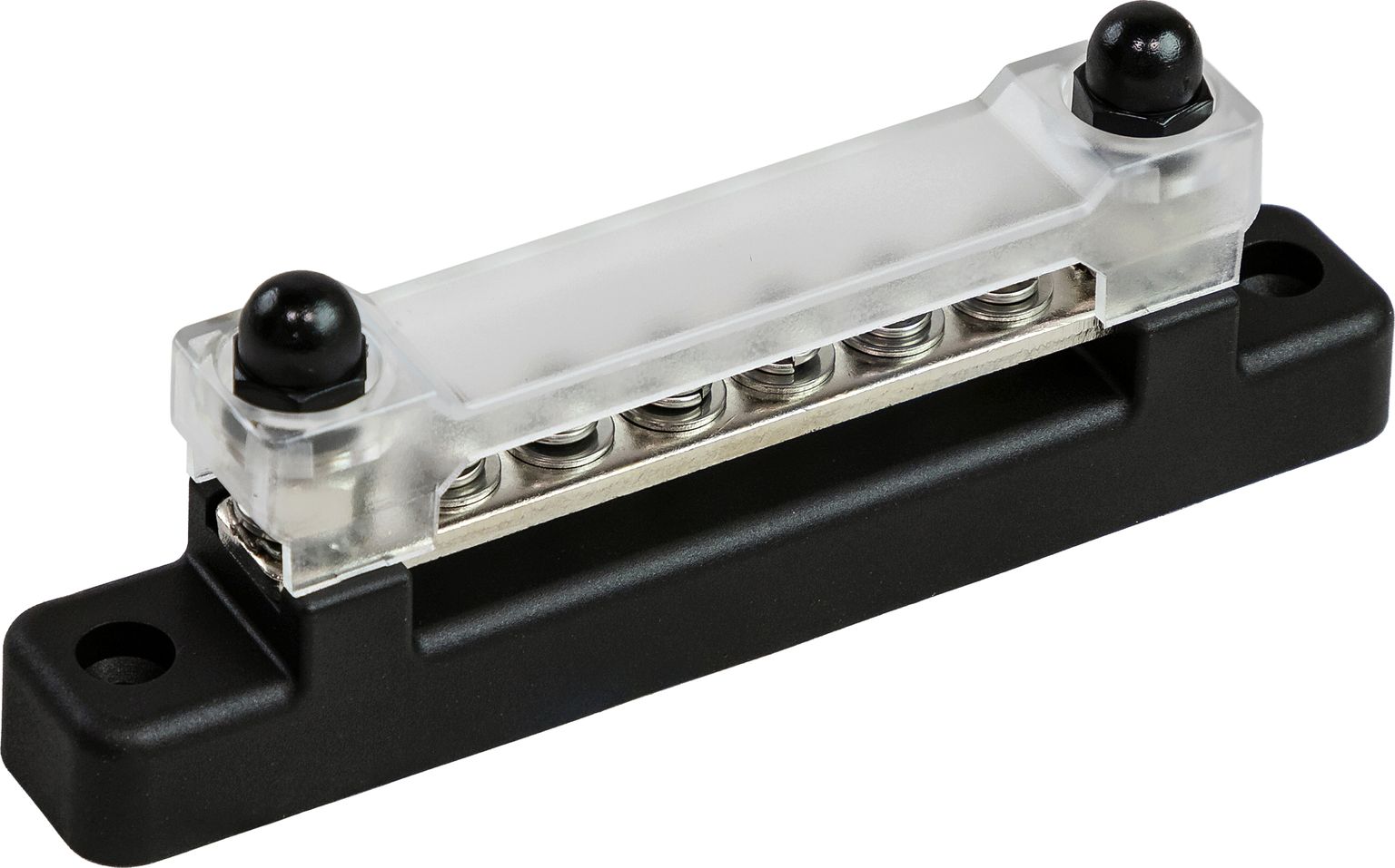 Колодка распределительная электромонтажная с защитной крышкой, 6 контактов