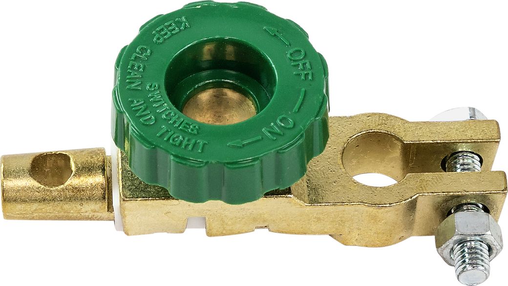 Клемма аккумуляторная с зажимом "-" (с выключателем массы), 12 мм (упаковка из 4 шт.)