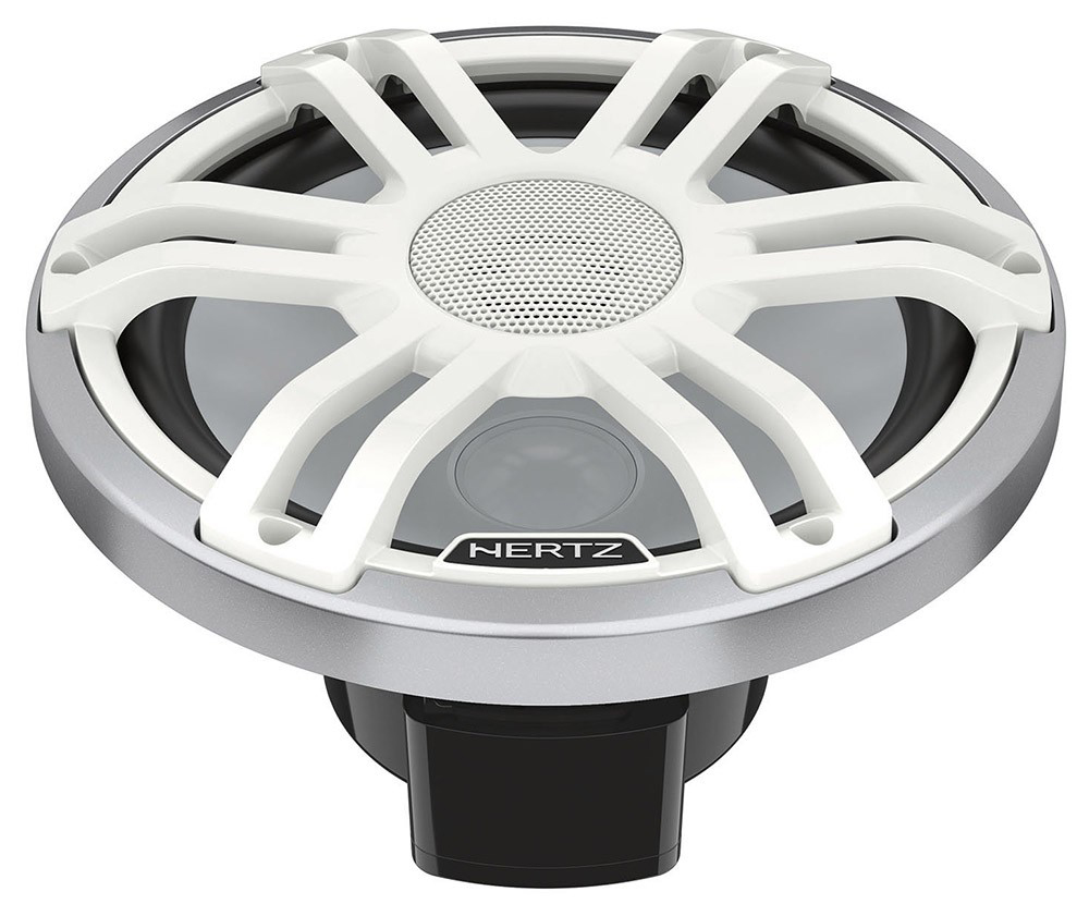 Морская акустика Hertz HMX 8 S-LD-SW Sports Coax RGB Led Sl-Wh (набор 2шт, 200мм) 200Вт, 45-25к Морская акустика Hertz HMX 8 S-LD-SW Sports Coax RGB Led Sl-Wh (набор 2шт, 200мм) 200Вт, 45-25к