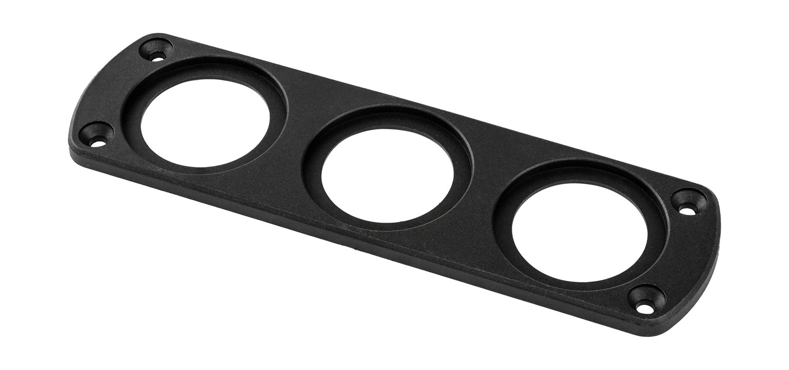 Панель заднего крепления тройная