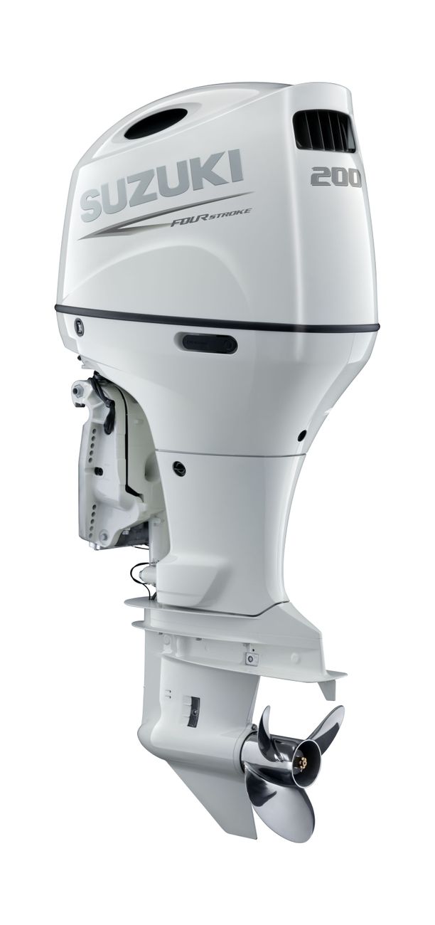 Лодочный мотор Suzuki DF200APX белый