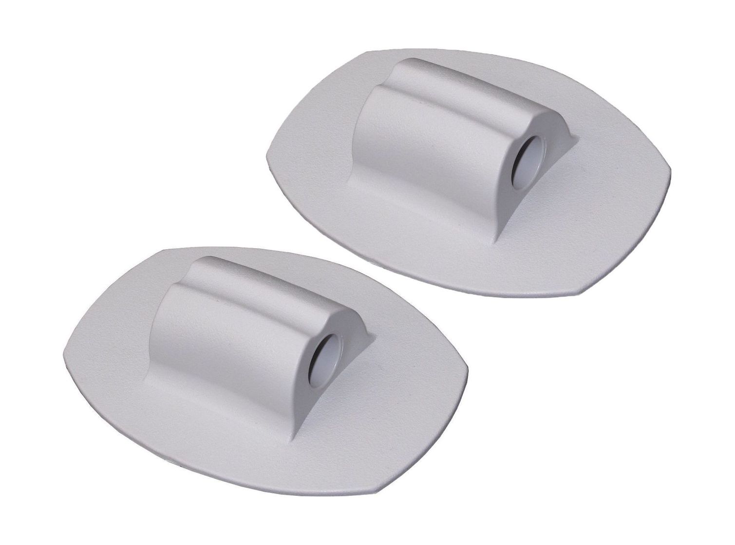 Крепление леера, серый, 2 шт