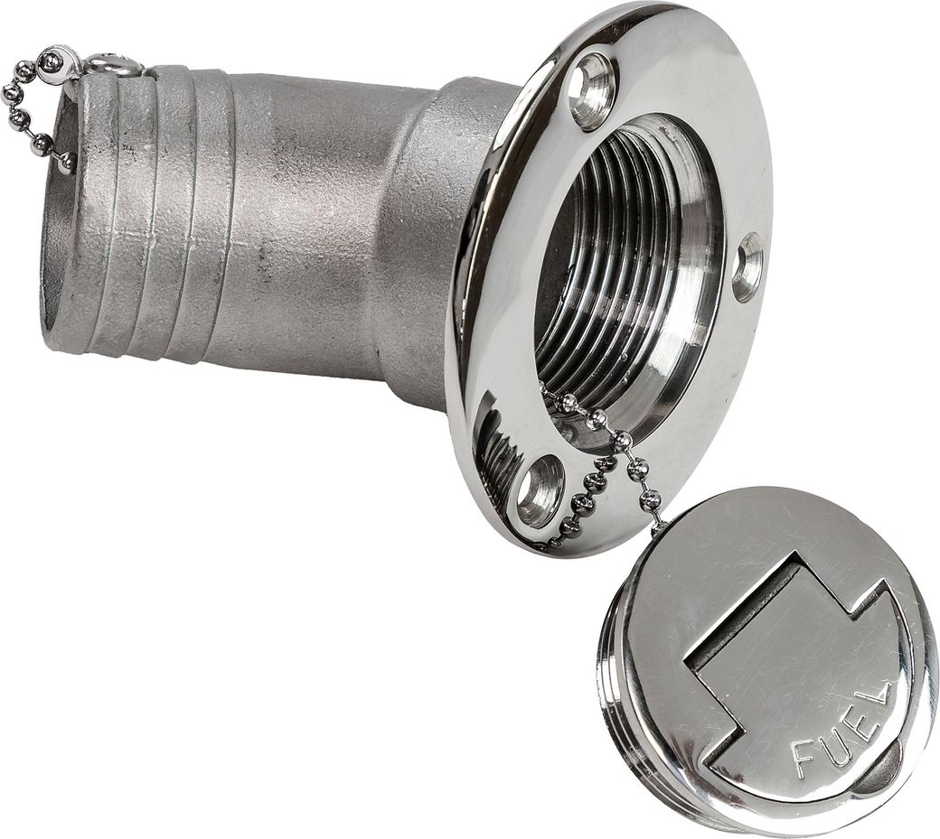 Горловина заливная угловая для бензина 38 мм, Marine Rocket (упаковка из 5 шт.)