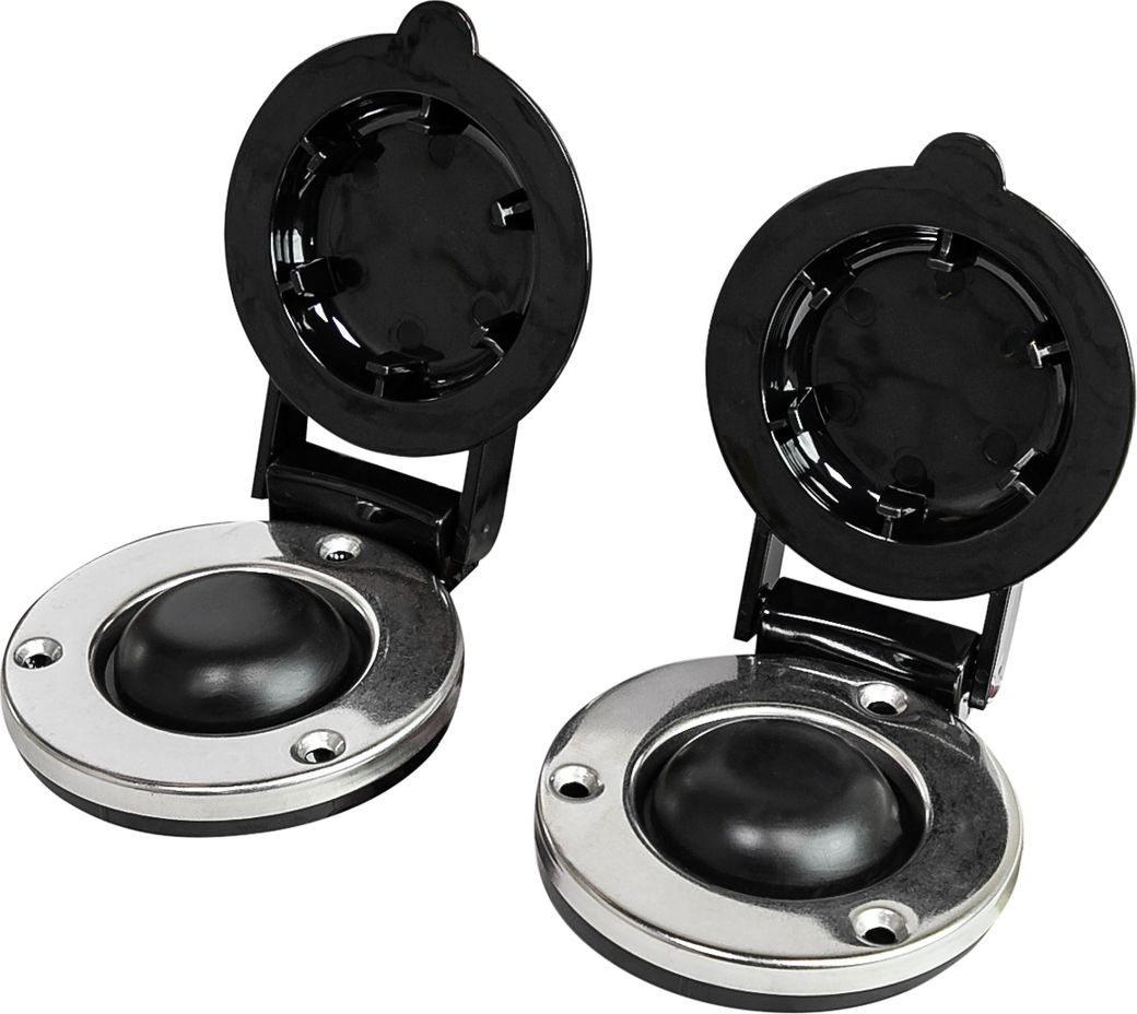 Кнопки управления якорной лебедкой палубная, черна (упаковка из 4 шт.)