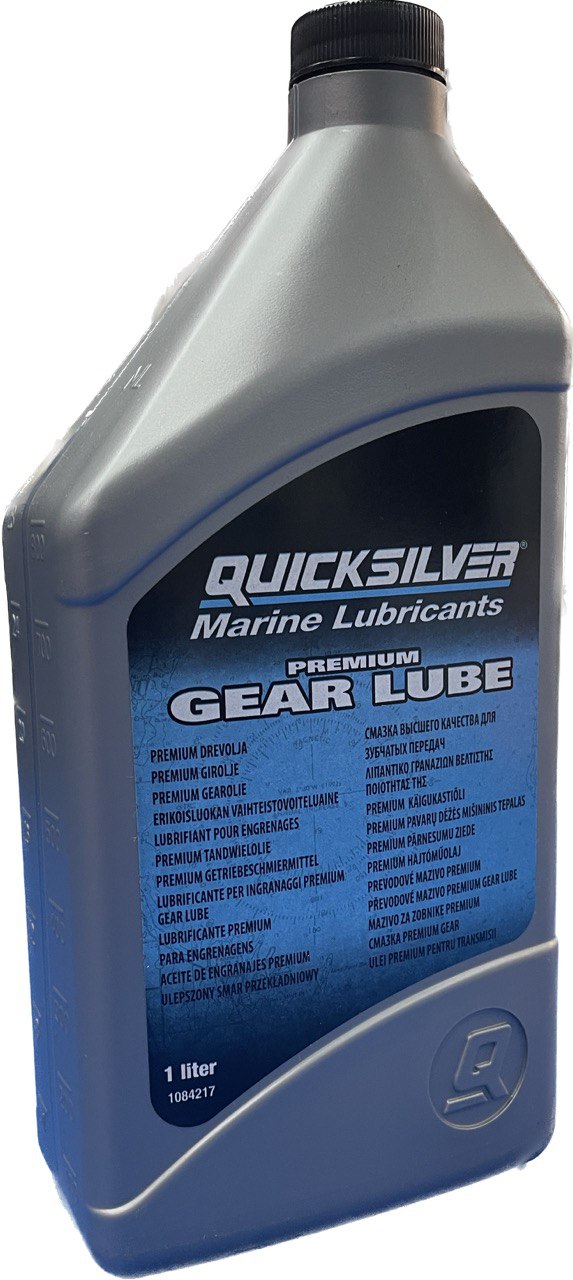 Масло трансмиссионное Quicksilver Premium Gear Lube (1л)