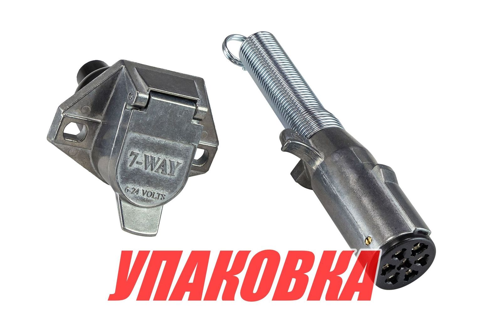 Разъем электрический 7-и контактный (упаковка из 4 шт.)