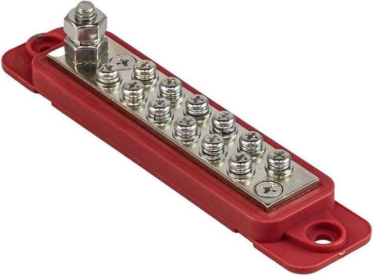 Колодка распределительная электромонтажная, 12 контактов, Marine Rocket