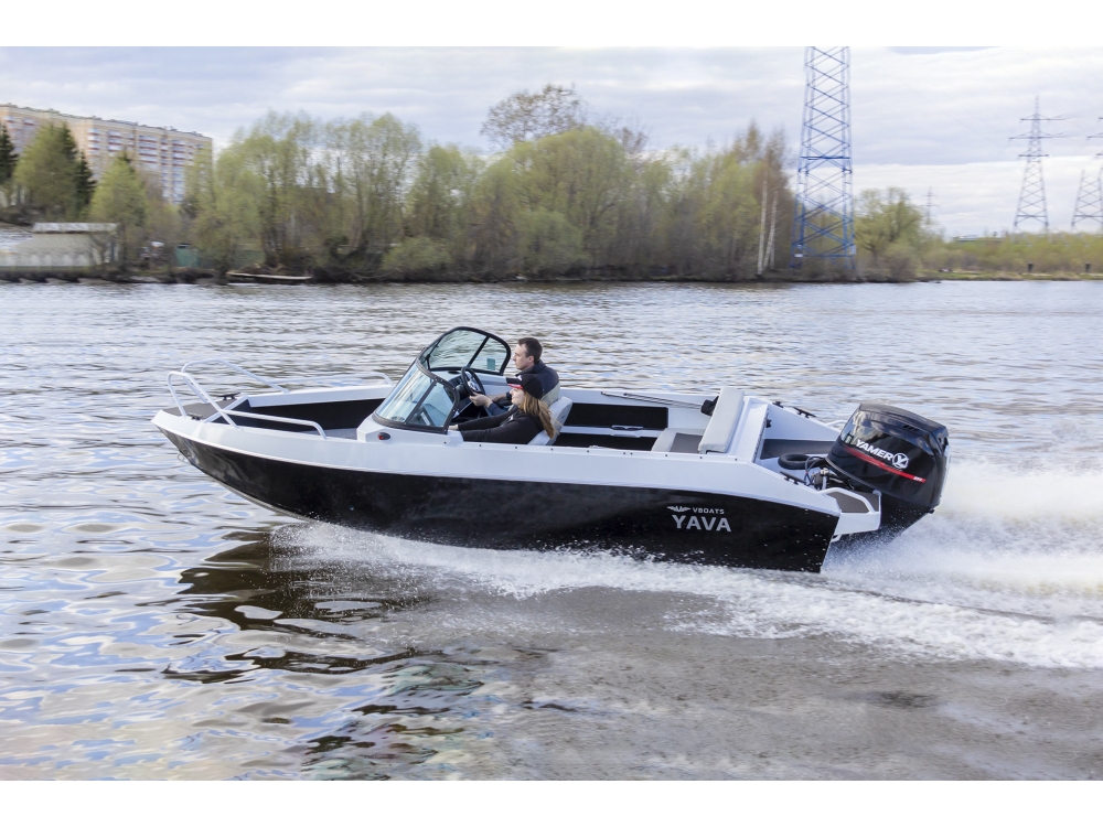 Катер Volzhanka YAVA ХL FISH  c YAMER EF130