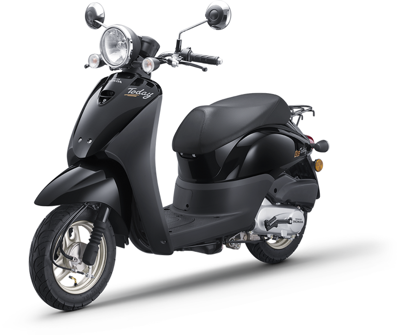 Скутер Honda Today черный (RR)