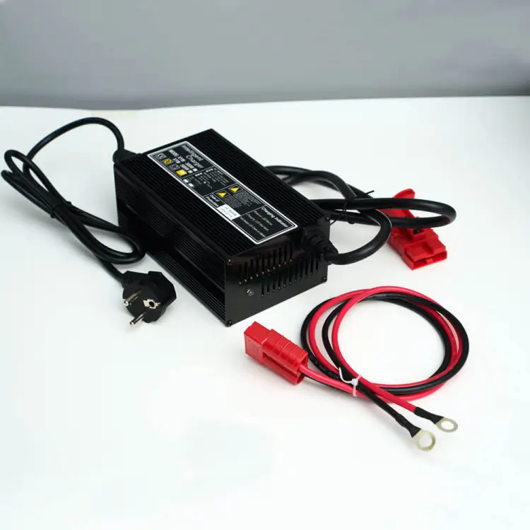 Зарядное устройство однофазное LitJet 12В 20А Connector Anderson Red 50A IP45 (CH0000000002)