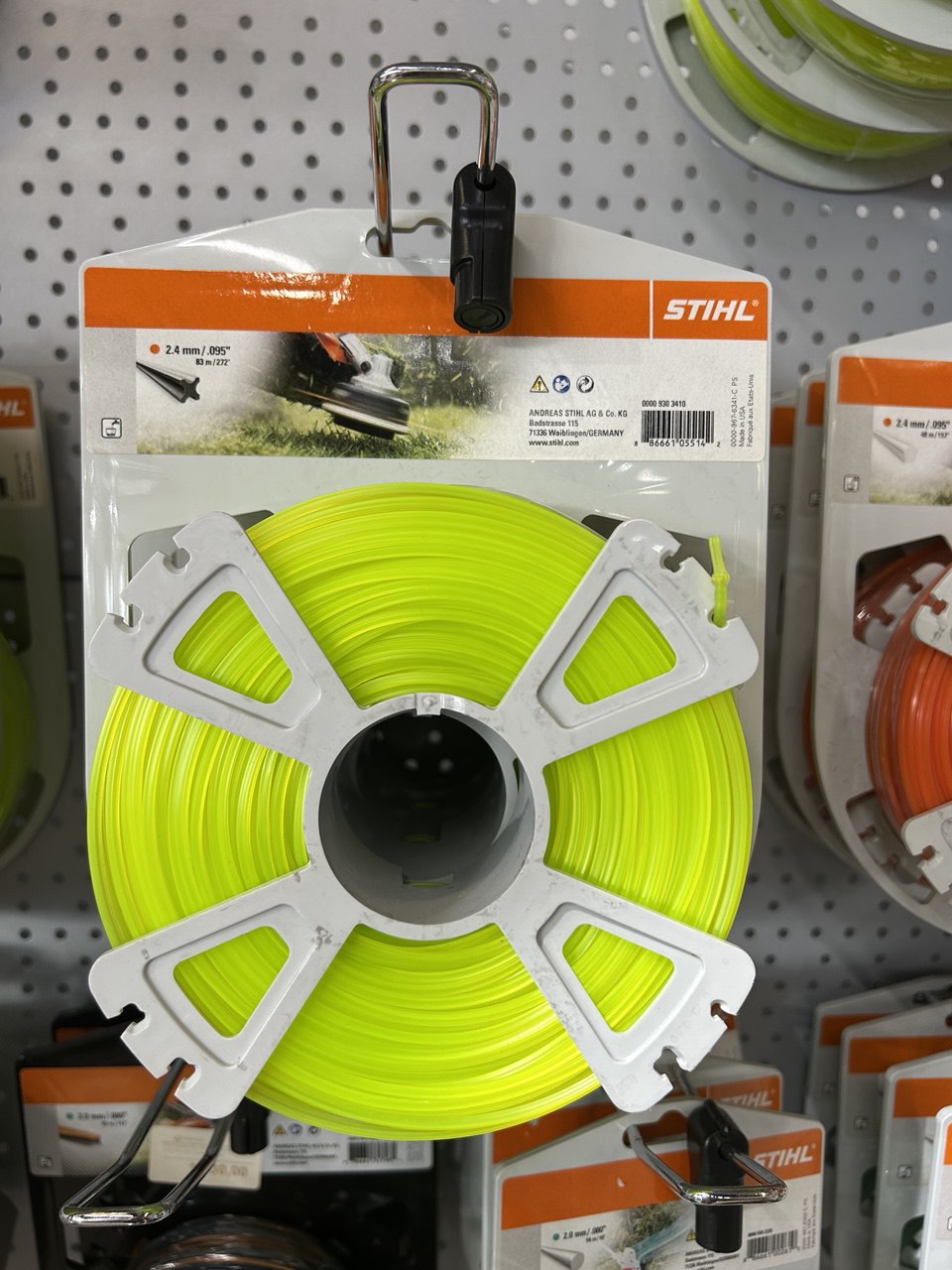 Леска для триммера Stihl X-образного сечения (X-Line) 2,4 мм х 83 м