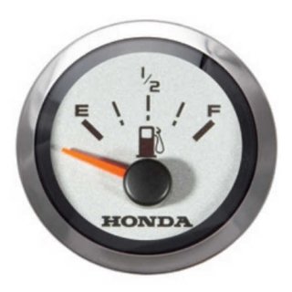 Указатель уровня топлива Honda (хром),  240-33 Ом Указатель уровня топлива Honda (хром),  240-33 Ом