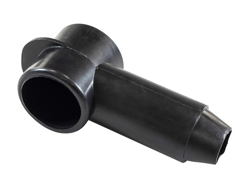 Колпачок защитный для клеммы, черный, штифт 1x0,5