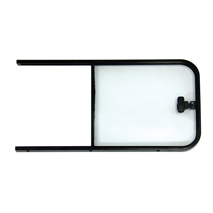 Форточка накладная со сдвижным стеклом, правая 607x334