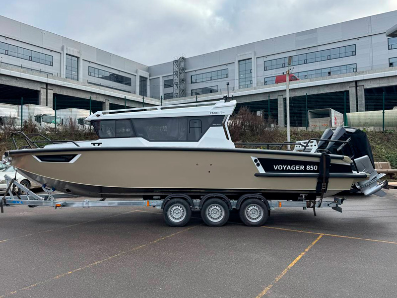 Оцените флагман VBOATS VOYAGER 850 Twin в Москве