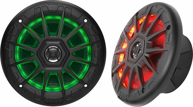 Акустика 5,25" с RGB подсветкой (2 шт., черные) Акустика 5,25" с RGB подсветкой (2 шт., черные)